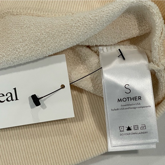 MOTHER | 1/2 and 1/2 Koozie Sweatshirt | Strawberry | Small - Picture 8 of 8